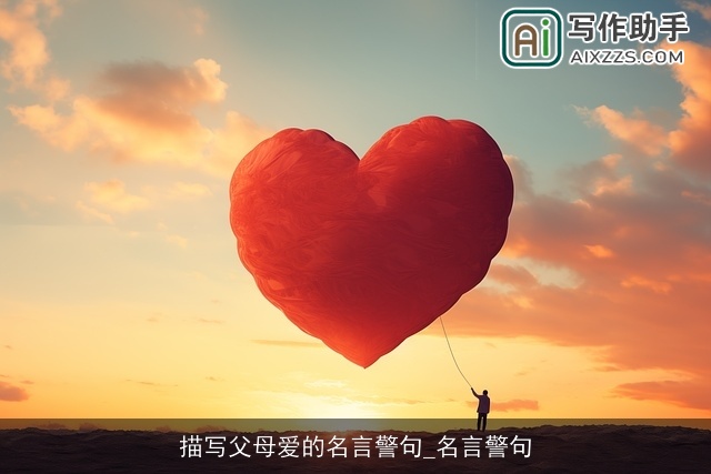 描写父母爱的名言警句_名言警句