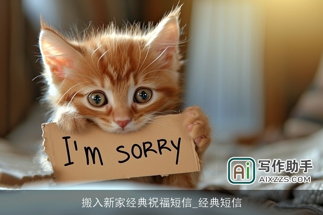 搬入新家经典祝福短信_经典短信