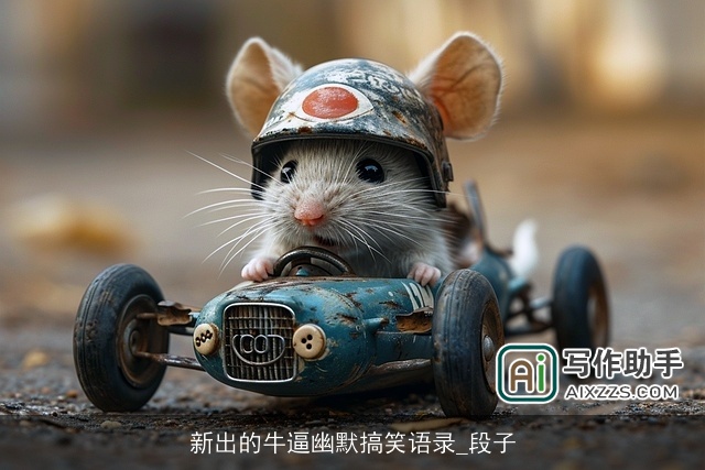 新出的牛逼幽默搞笑语录_段子