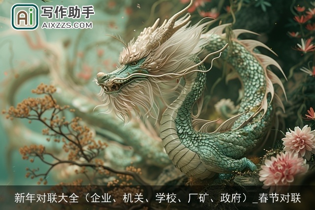 新年对联大全（企业、机关、学校、厂矿、政府）_春节对联