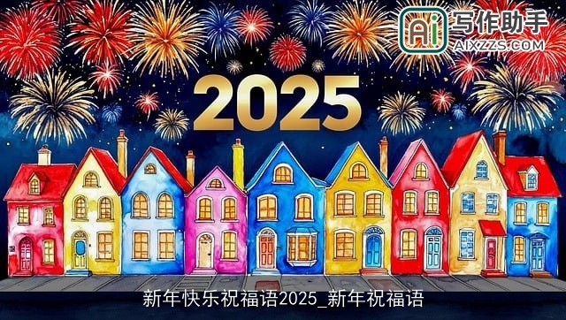 新年快乐祝福语2025_新年祝福语