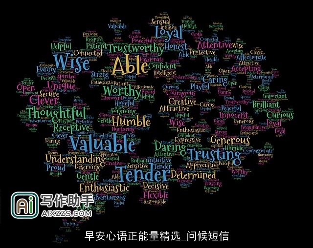 早安心语正能量精选_问候短信