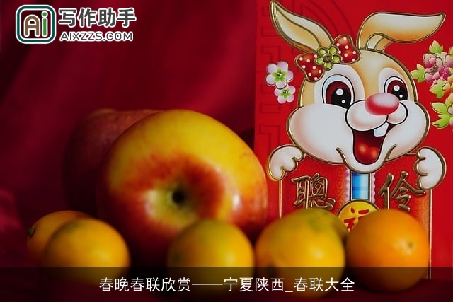 春晚春联欣赏——宁夏陕西_春联大全