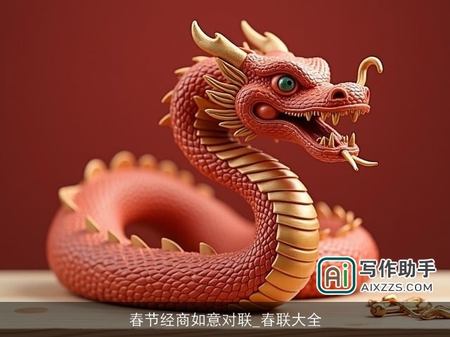 春节经商如意对联_春联大全