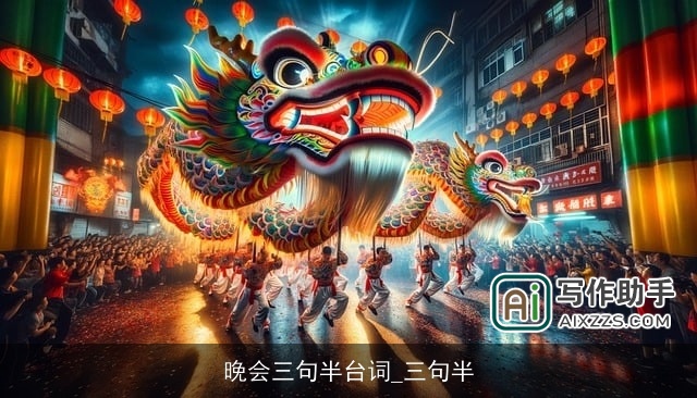 晚会三句半台词_三句半