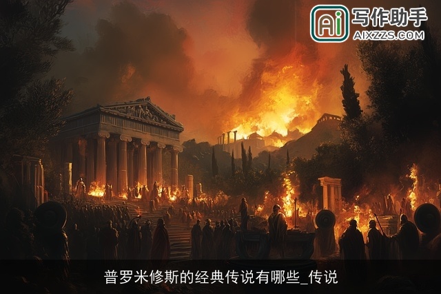 普罗米修斯的经典传说有哪些_传说