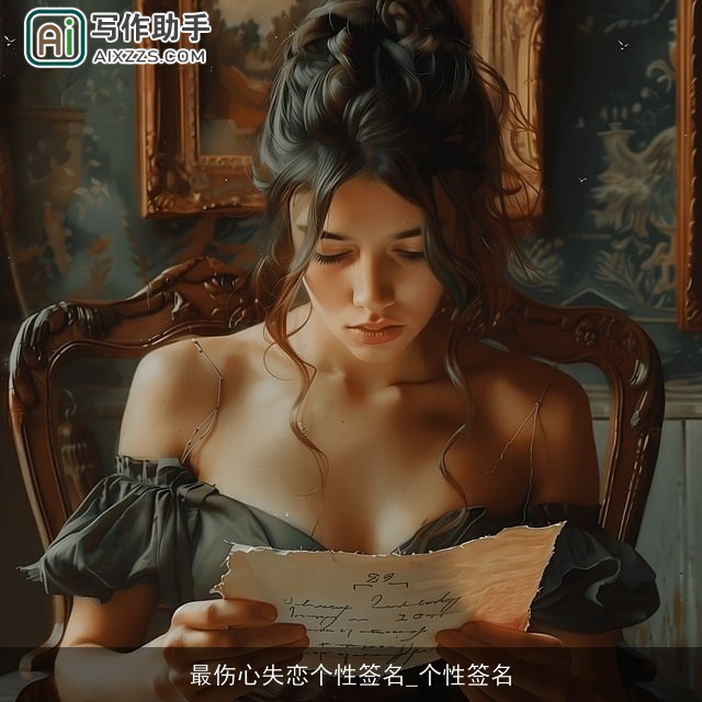 最伤心失恋个性签名_个性签名