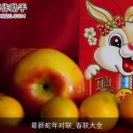 最新蛇年对联_春联大全