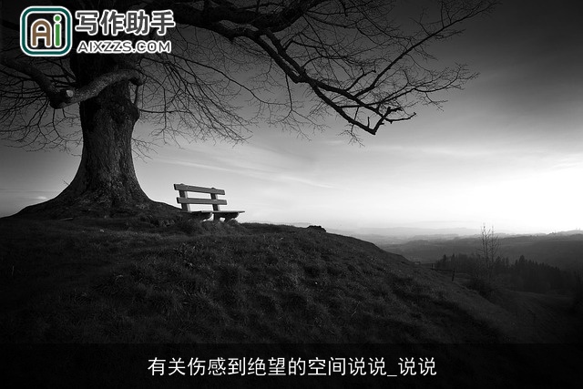 有关伤感到绝望的空间说说_说说