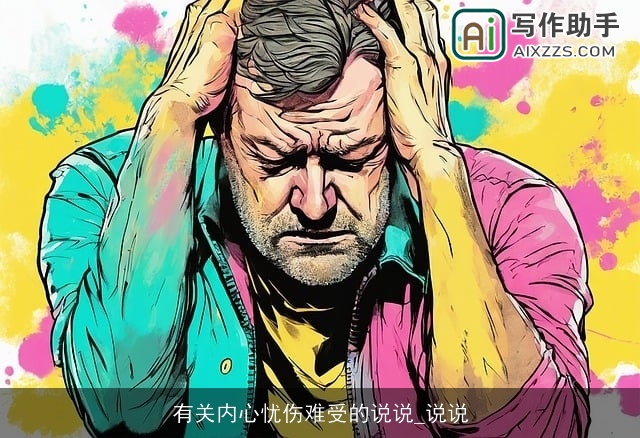 有关内心忧伤难受的说说_说说