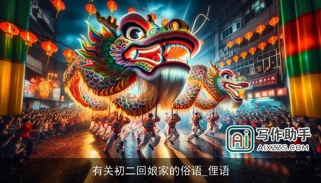 有关初二回娘家的俗语_俚语