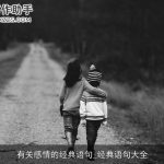 有关感情的经典语句_经典语句大全