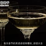 有关春节的英语谚语有哪些_谚语大全