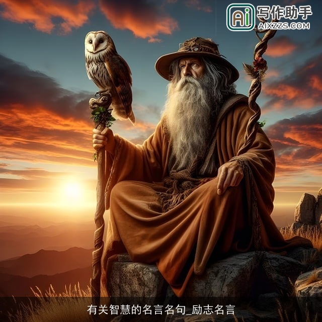 有关智慧的名言名句_励志名言