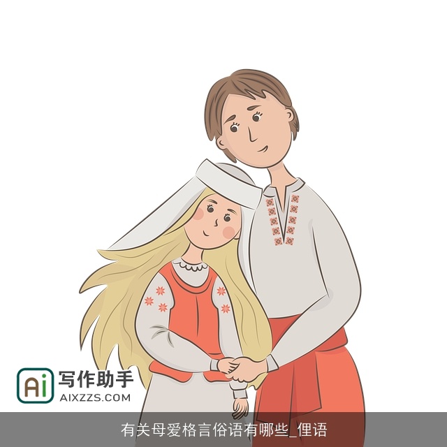 有关母爱格言俗语有哪些_俚语