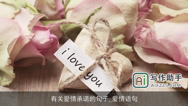 有关爱情承诺的句子_爱情语句