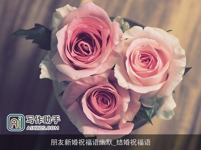 朋友新婚祝福语幽默_结婚祝福语