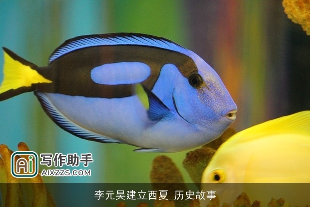 李元昊建立西夏_历史故事