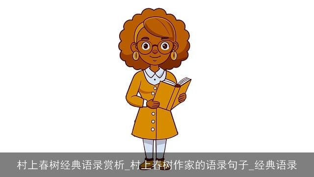 村上春树经典语录赏析_村上春树作家的语录句子_经典语录