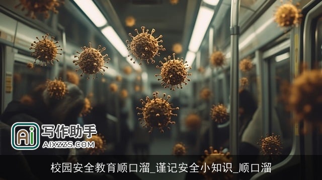 校园安全教育顺口溜_谨记安全小知识_顺口溜