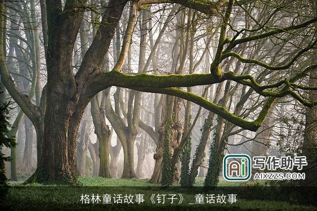 格林童话故事《钉子》_童话故事