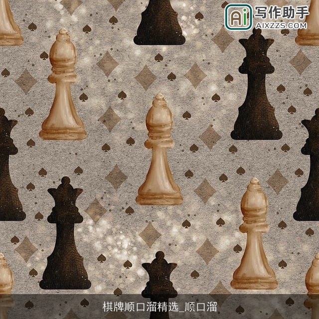 棋牌顺口溜精选_顺口溜