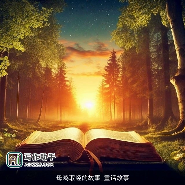 母鸡取经的故事_童话故事