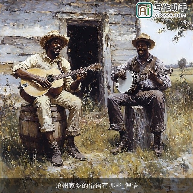 沧州家乡的俗语有哪些_俚语