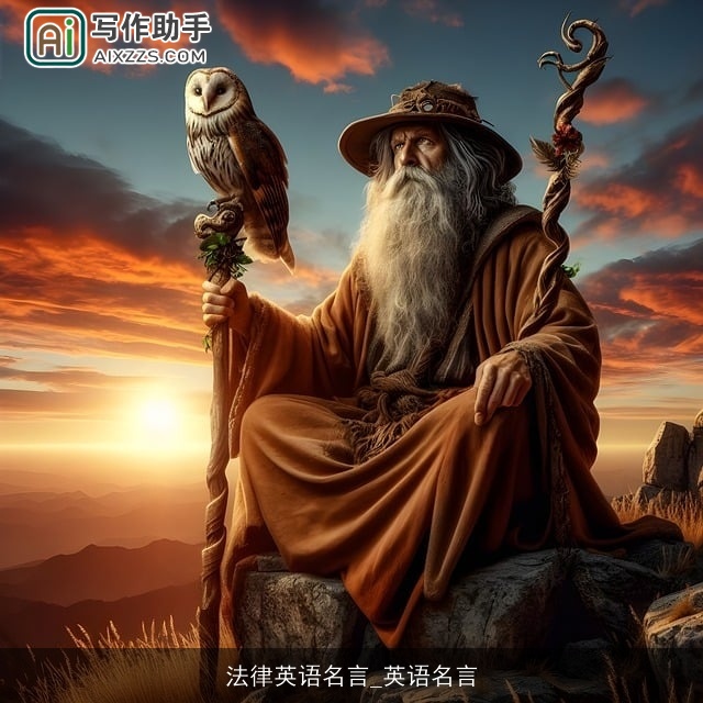 法律英语名言_英语名言