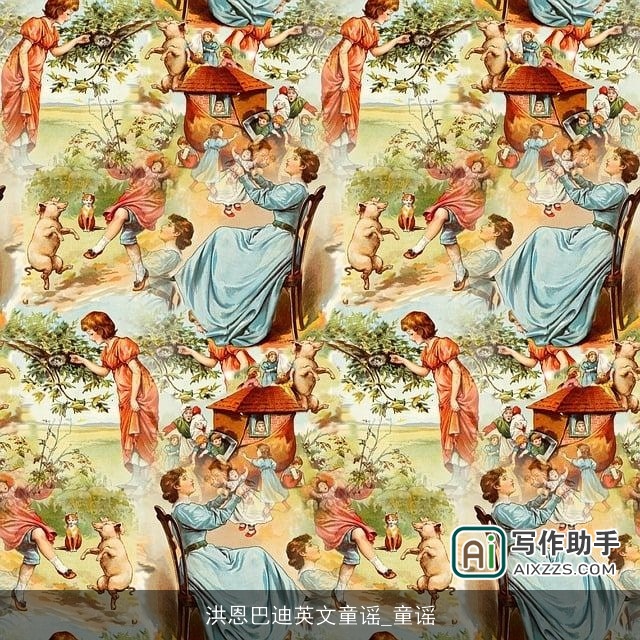 洪恩巴迪英文童谣_童谣