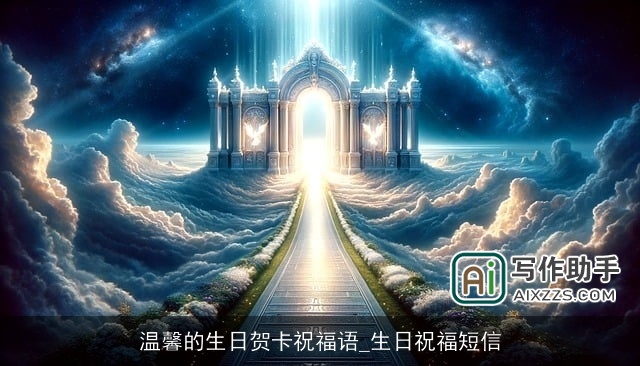 温馨的生日贺卡祝福语_生日祝福短信