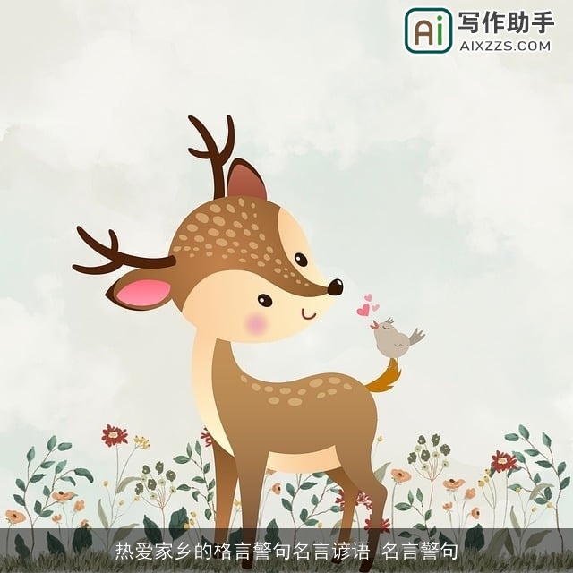 热爱家乡的格言警句名言谚语_名言警句