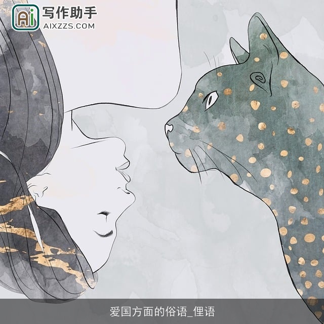 爱国方面的俗语_俚语