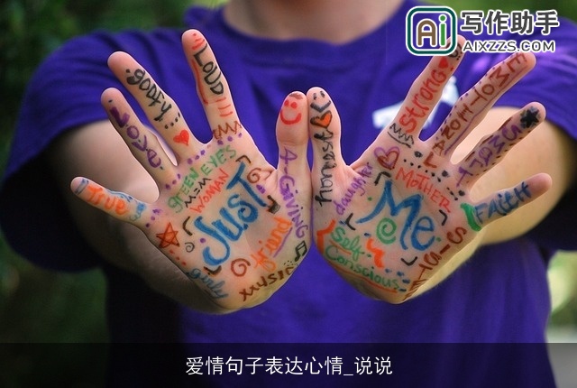 爱情句子表达心情_说说