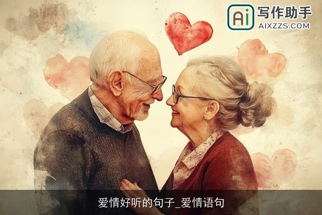 爱情好听的句子_爱情语句