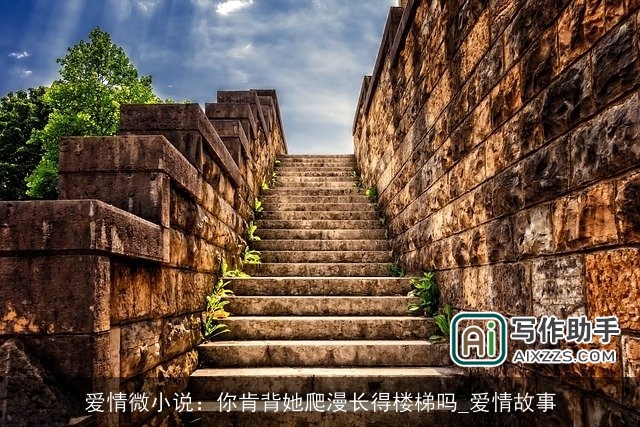 爱情微小说：你肯背她爬漫长得楼梯吗_爱情故事