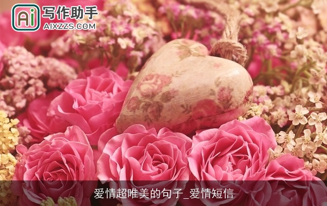 爱情超唯美的句子_爱情短信