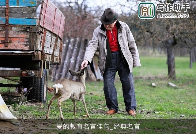 爱的教育名言佳句_经典名言