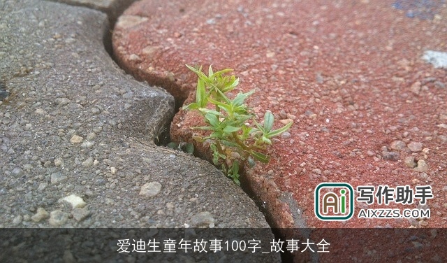 爱迪生童年故事100字_故事大全