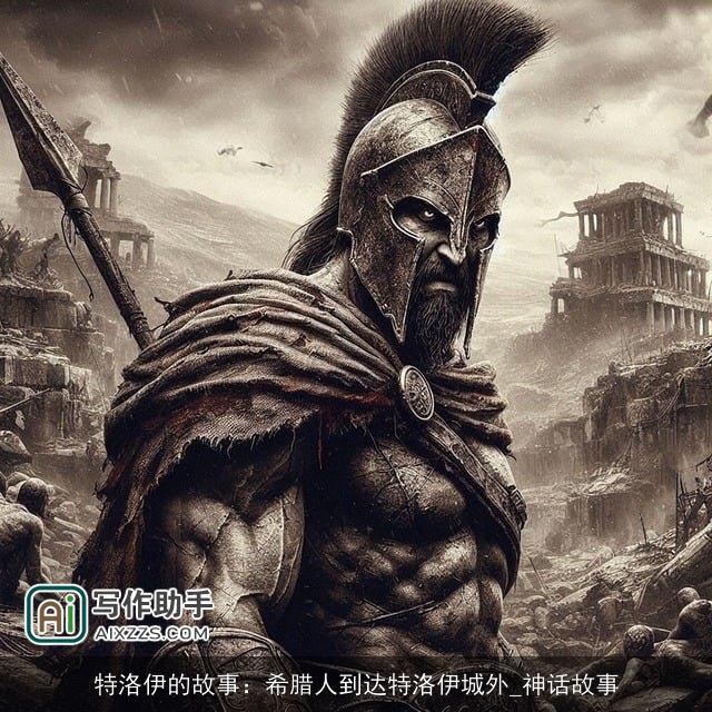 特洛伊的故事：希腊人到达特洛伊城外_神话故事