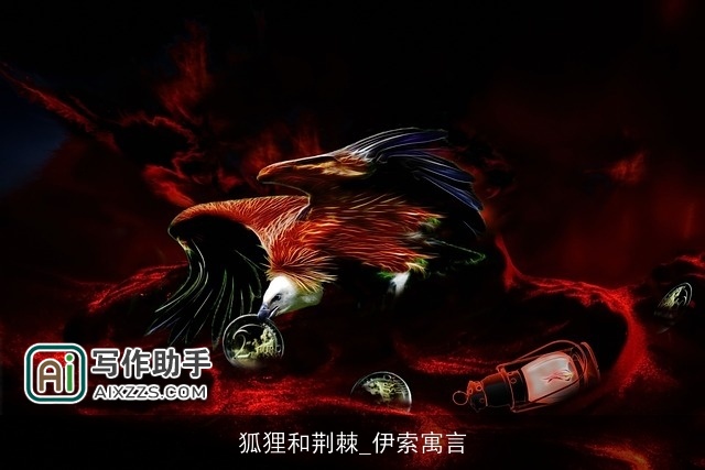 狐狸和荆棘_伊索寓言