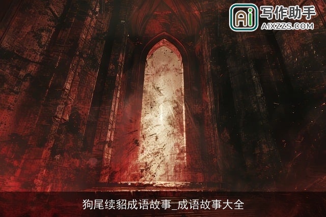 狗尾续貂成语故事_成语故事大全