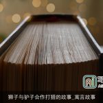 狮子与驴子合作打猎的故事_寓言故事