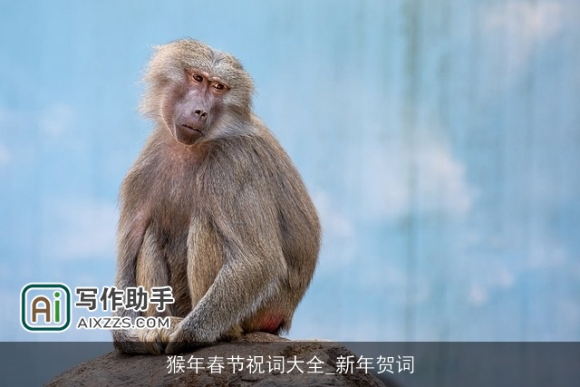 猴年春节祝词大全_新年贺词