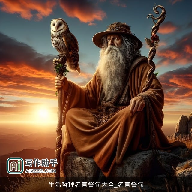 生活哲理名言警句大全_名言警句