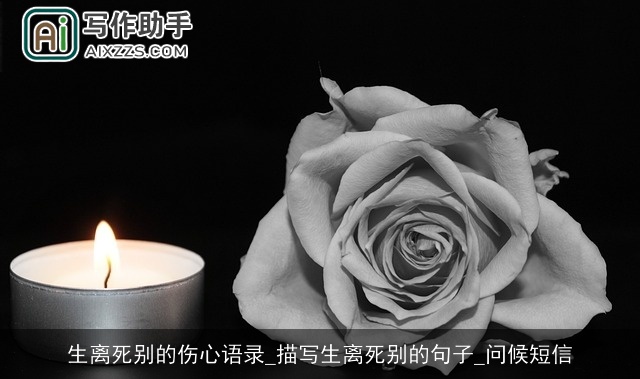 生离死别的伤心语录_描写生离死别的句子_问候短信