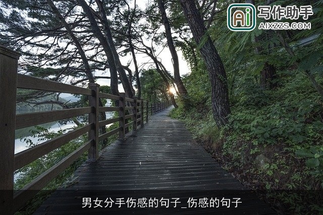 男女分手伤感的句子_伤感的句子