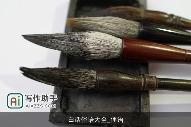 白话俗语大全_俚语