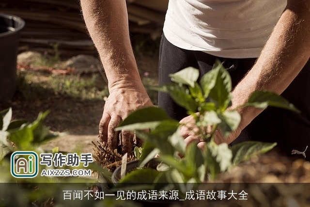 百闻不如一见的成语来源_成语故事大全