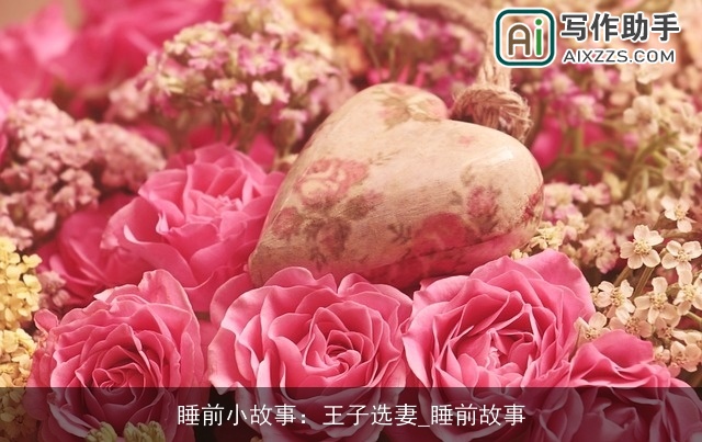 睡前小故事：王子选妻_睡前故事